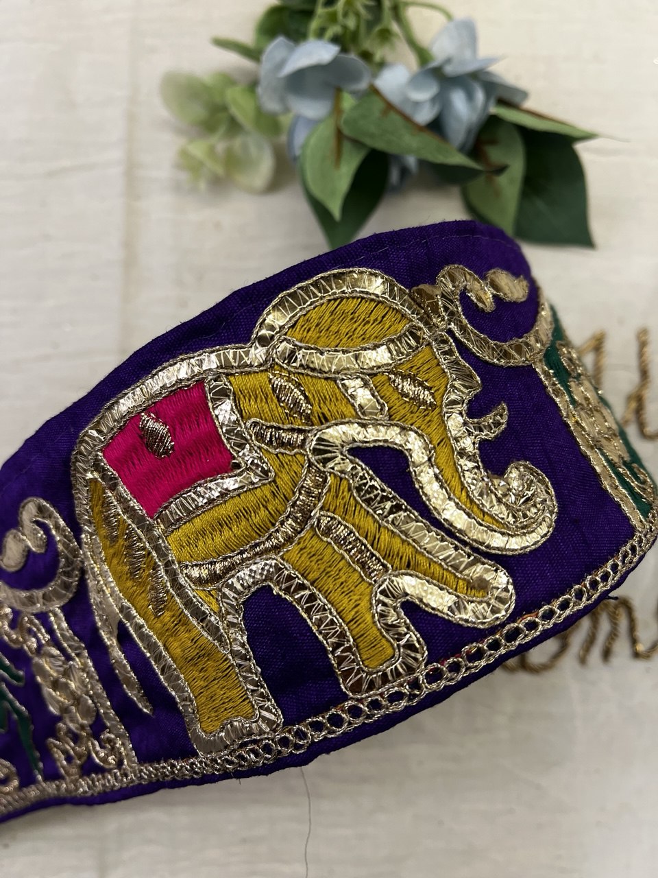 Floral Motif Trim Lace