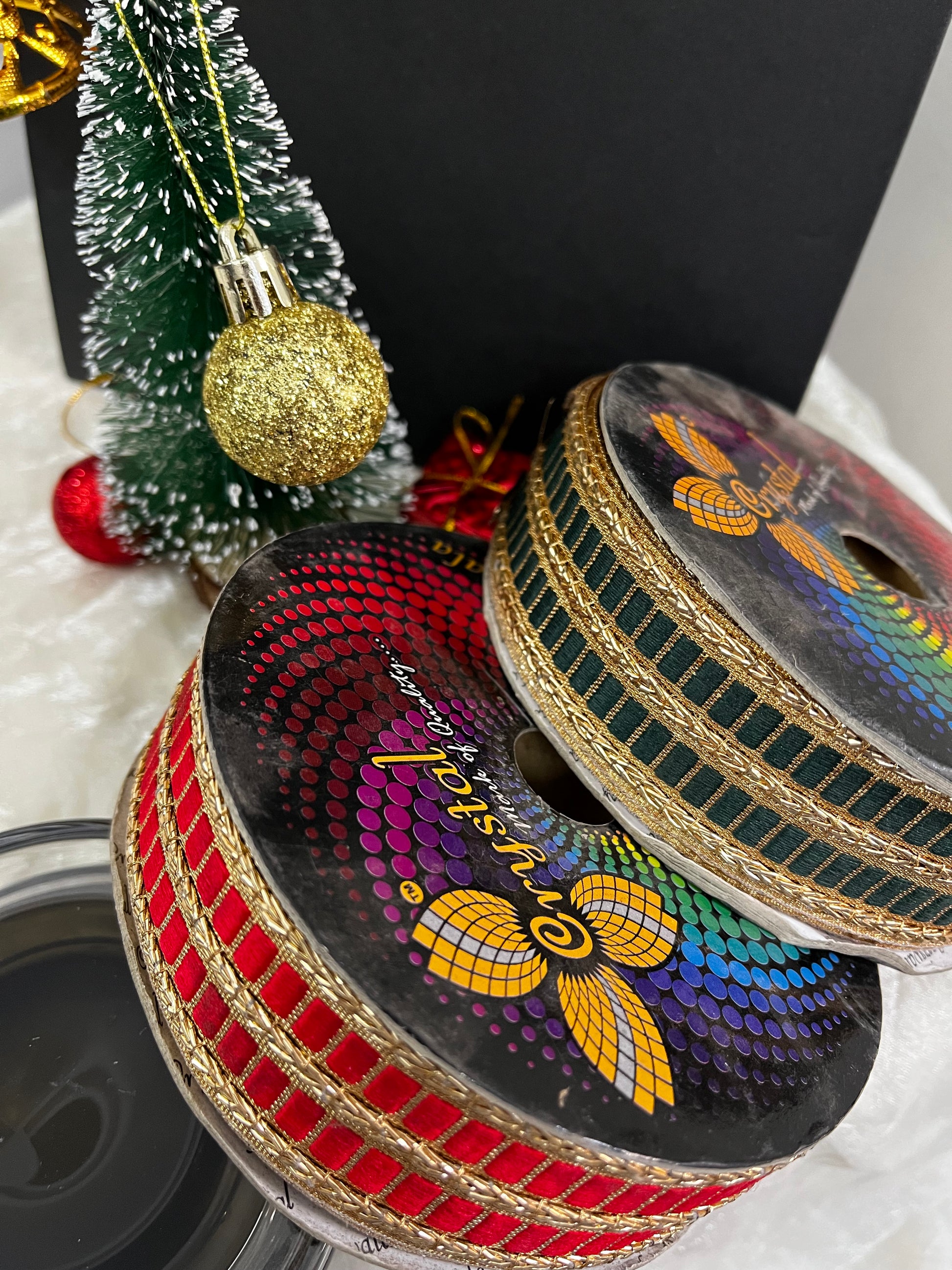 Zari Metallic Striped Gota