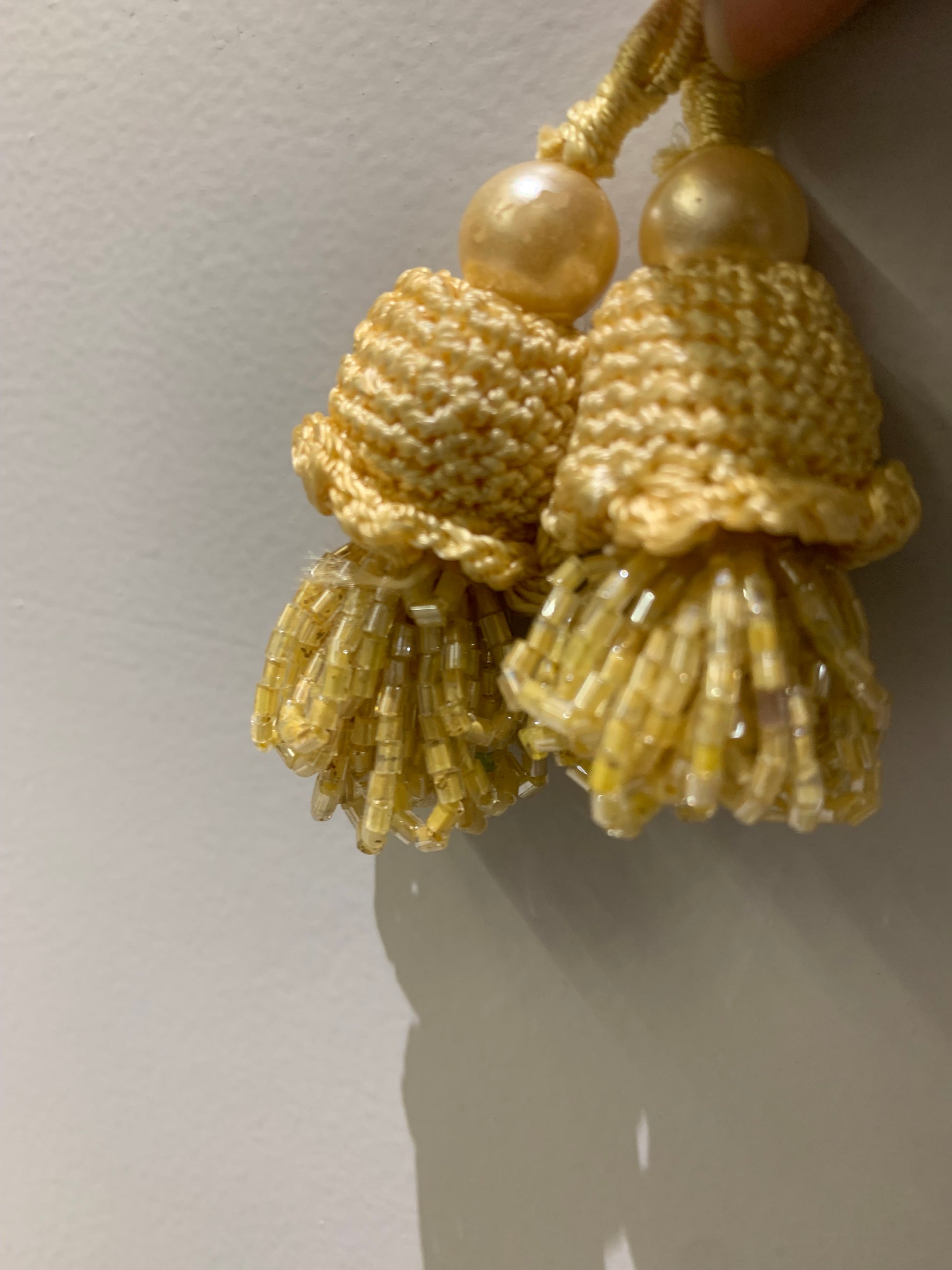 Beaded Tassel Cluster