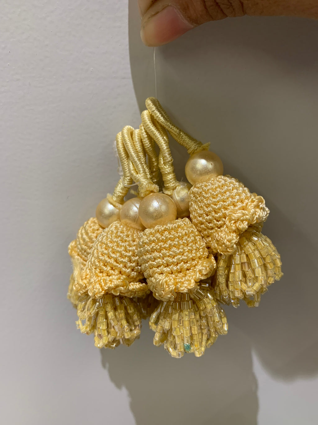 Beaded Tassel Cluster