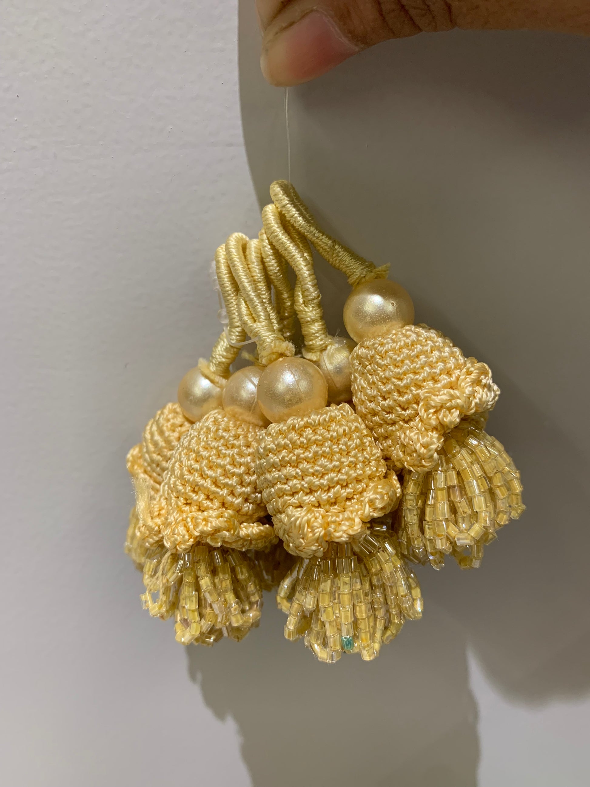 Beaded Tassel Cluster