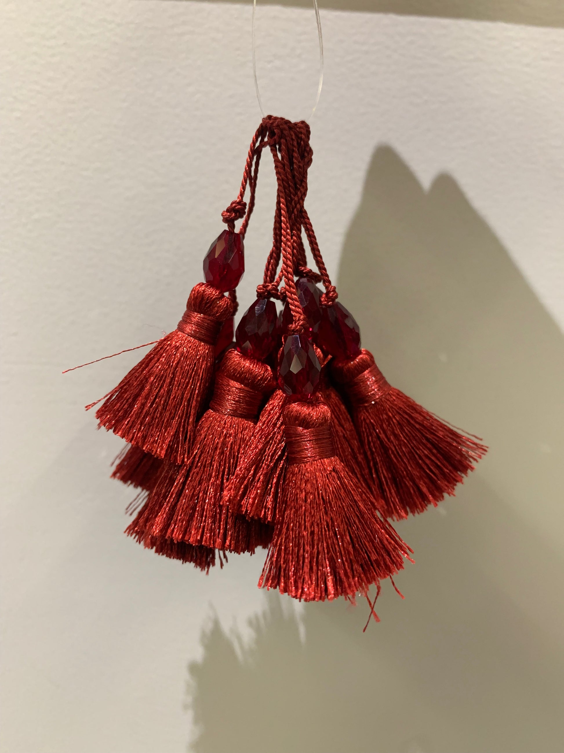 Acrylic crystal beads Tassel