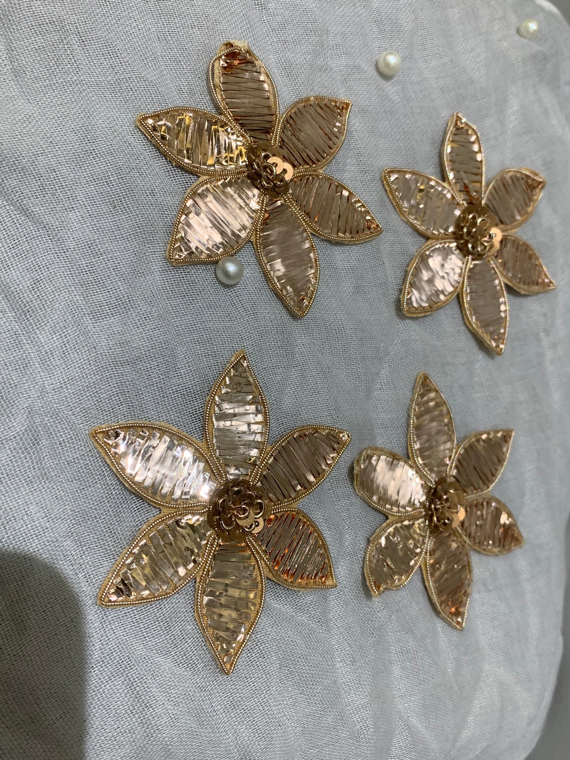 Large Gold Flower patch