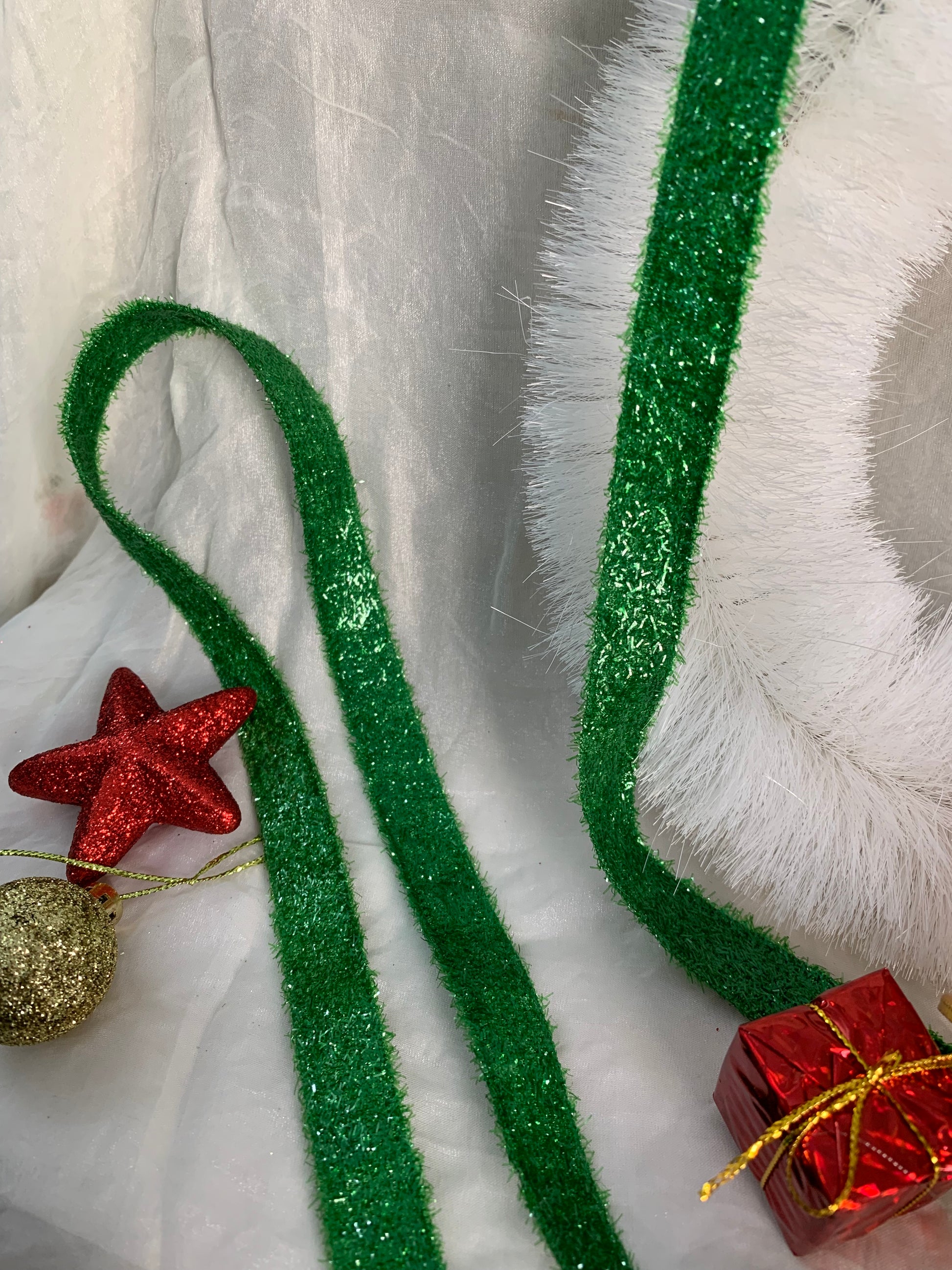 Glitter Fuzzy Decorative Lace