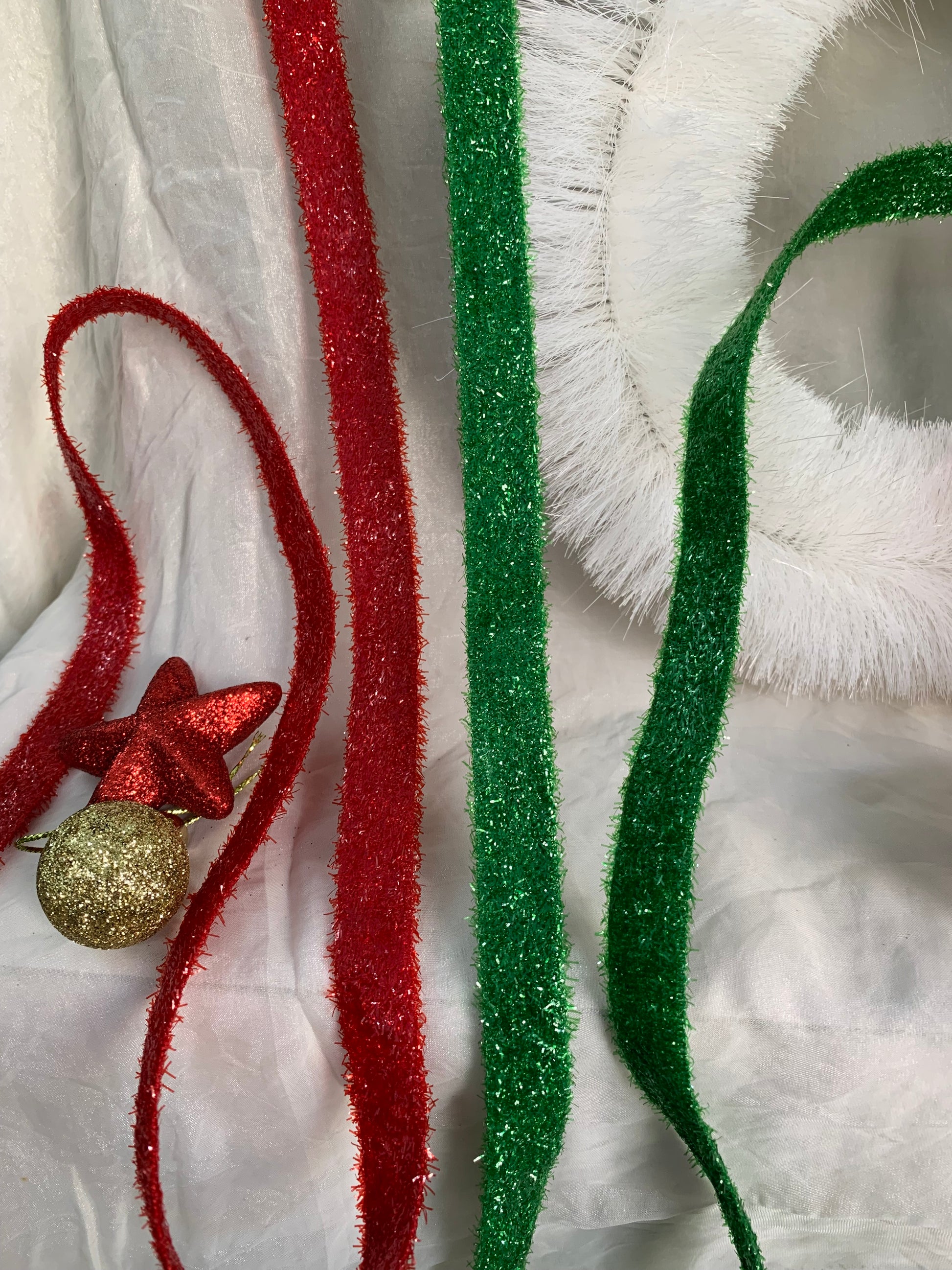 Glitter Fuzzy Decorative Lace