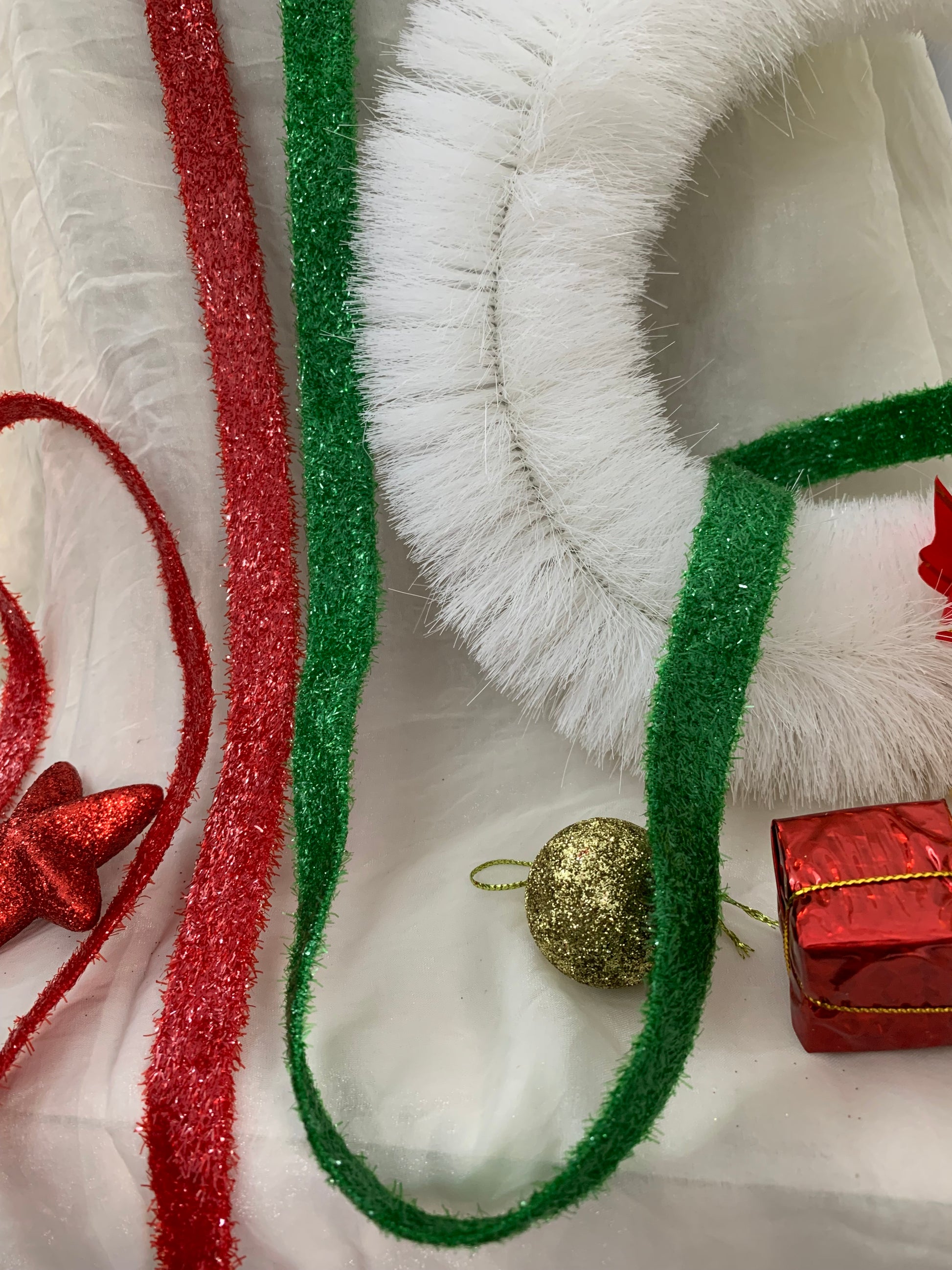 Glitter Fuzzy Decorative Lace