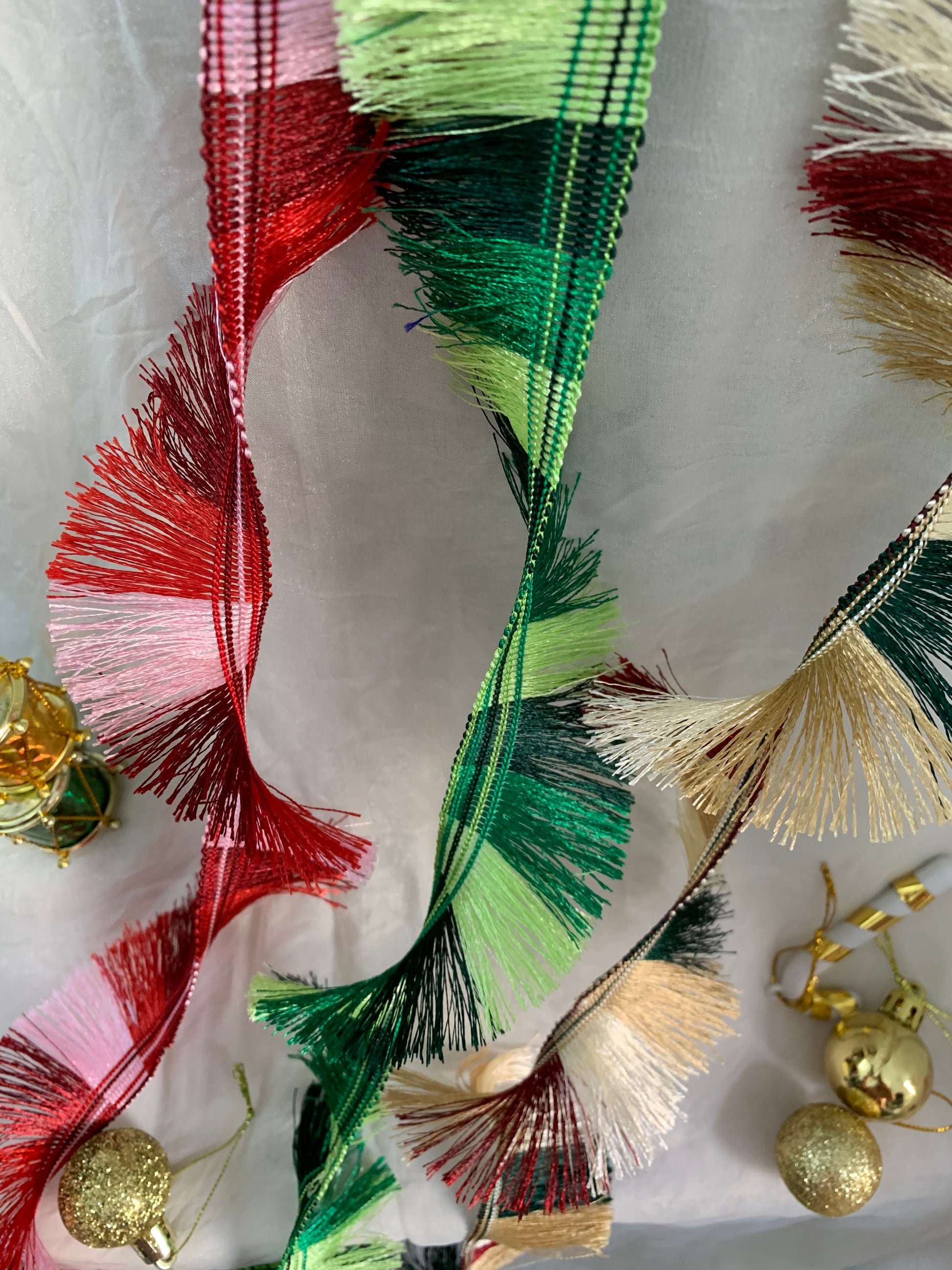 Designer Fringe Lace Multi Colors