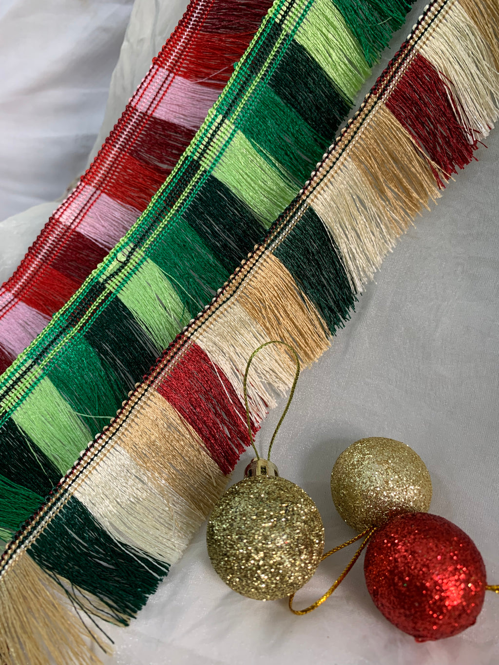 Designer Fringe Lace Multi Colors