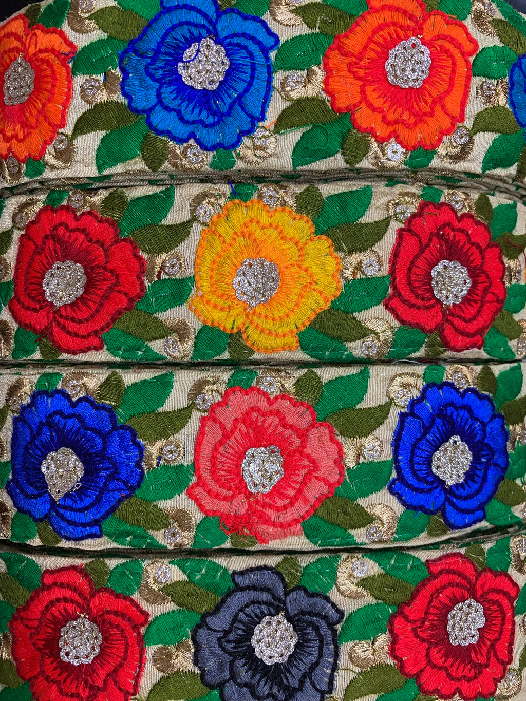 Rich Blossom Multicolor Lace