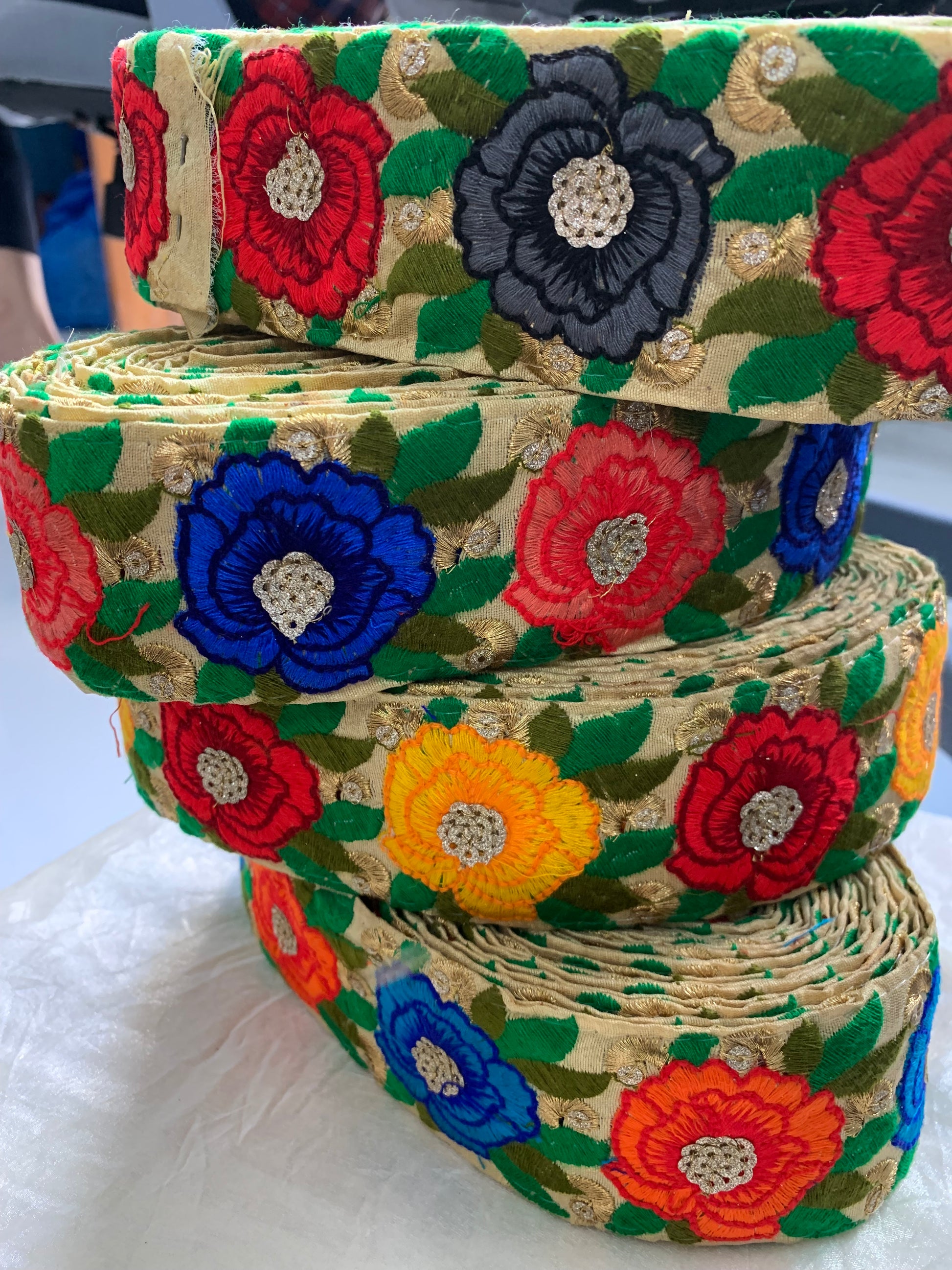 Rich Blossom Multicolor Lace