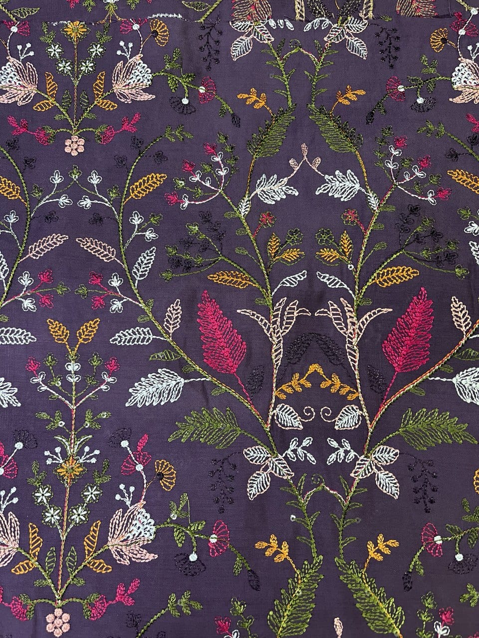 Floral Thread Work