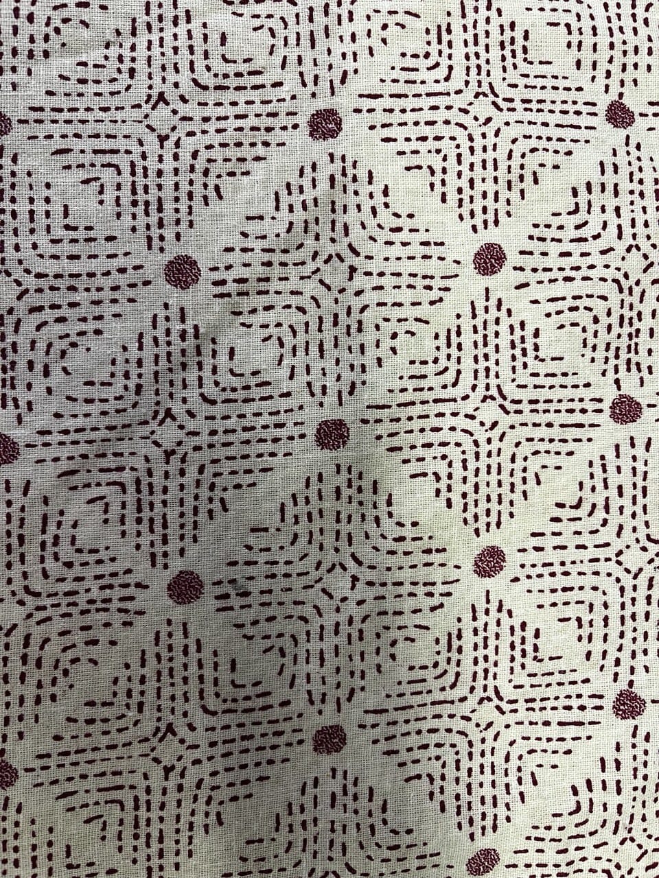 Dotted Line Fabric