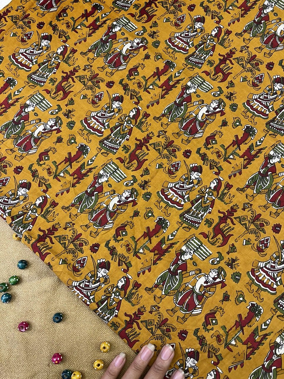 Indian Hand Block Print fabric