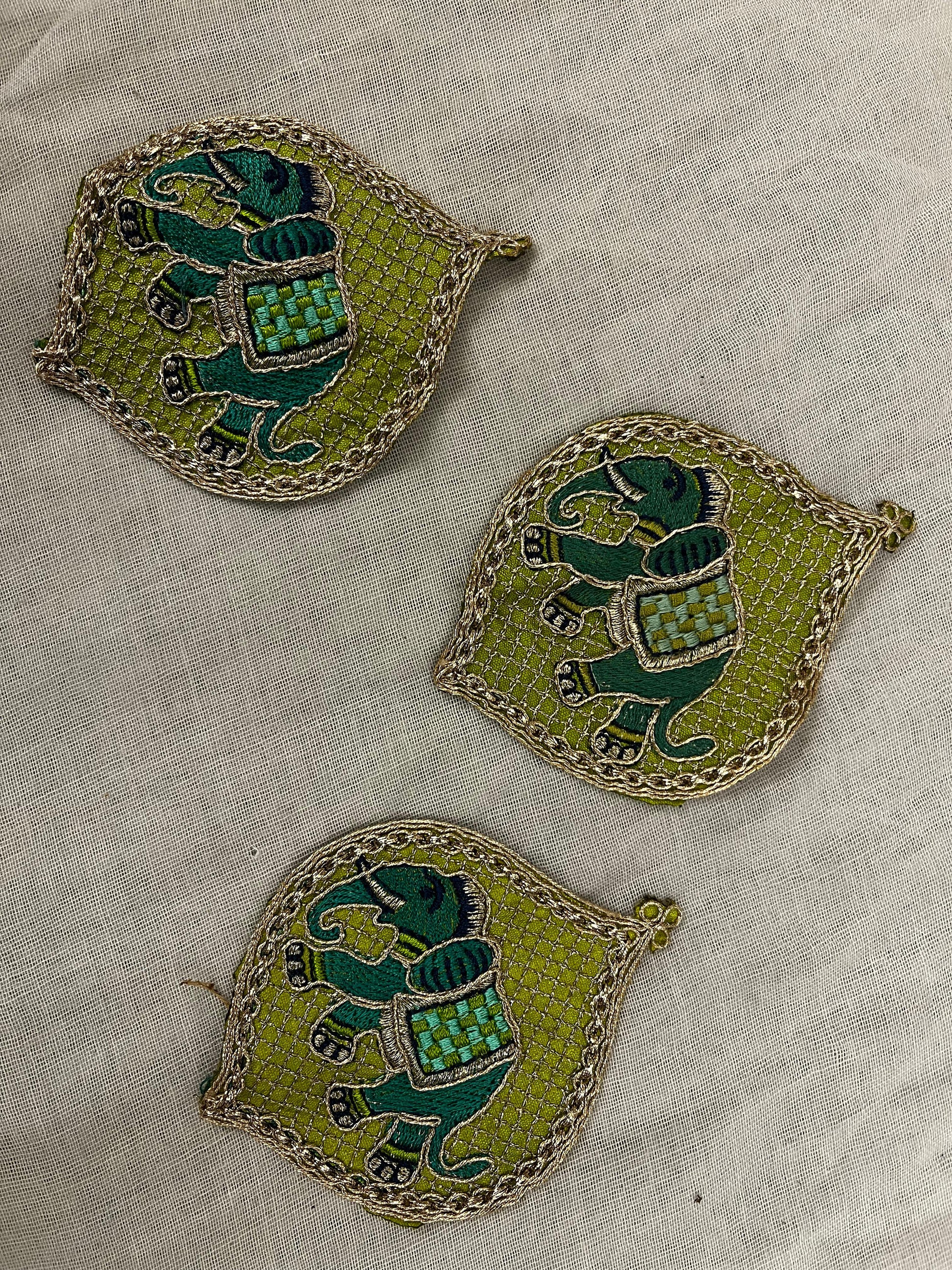 Embroidered Elephant Patch